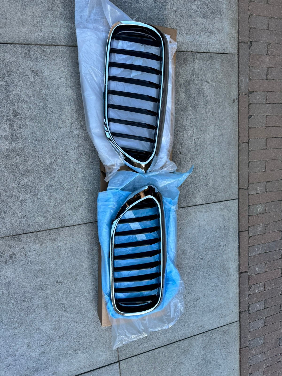 Chromen nieren grill OEM Origineel BMW g30 5 serie, Auto-onderdelen, Ophalen of Verzenden, Nieuw, BMW