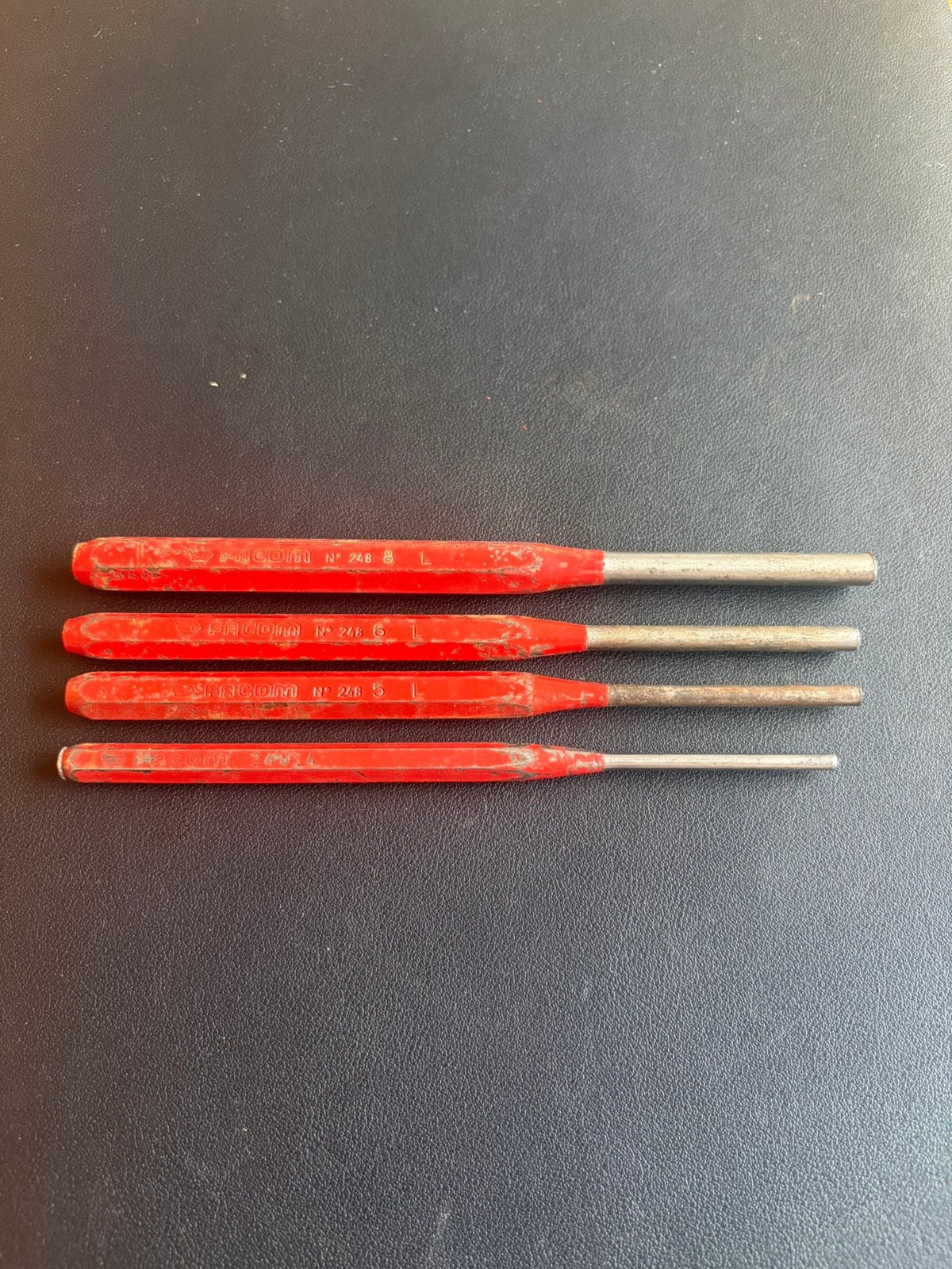 Facom doorslagen set a 4 stuks, Auto diversen, Autogereedschap, Ophalen of Verzenden, Gebruikt