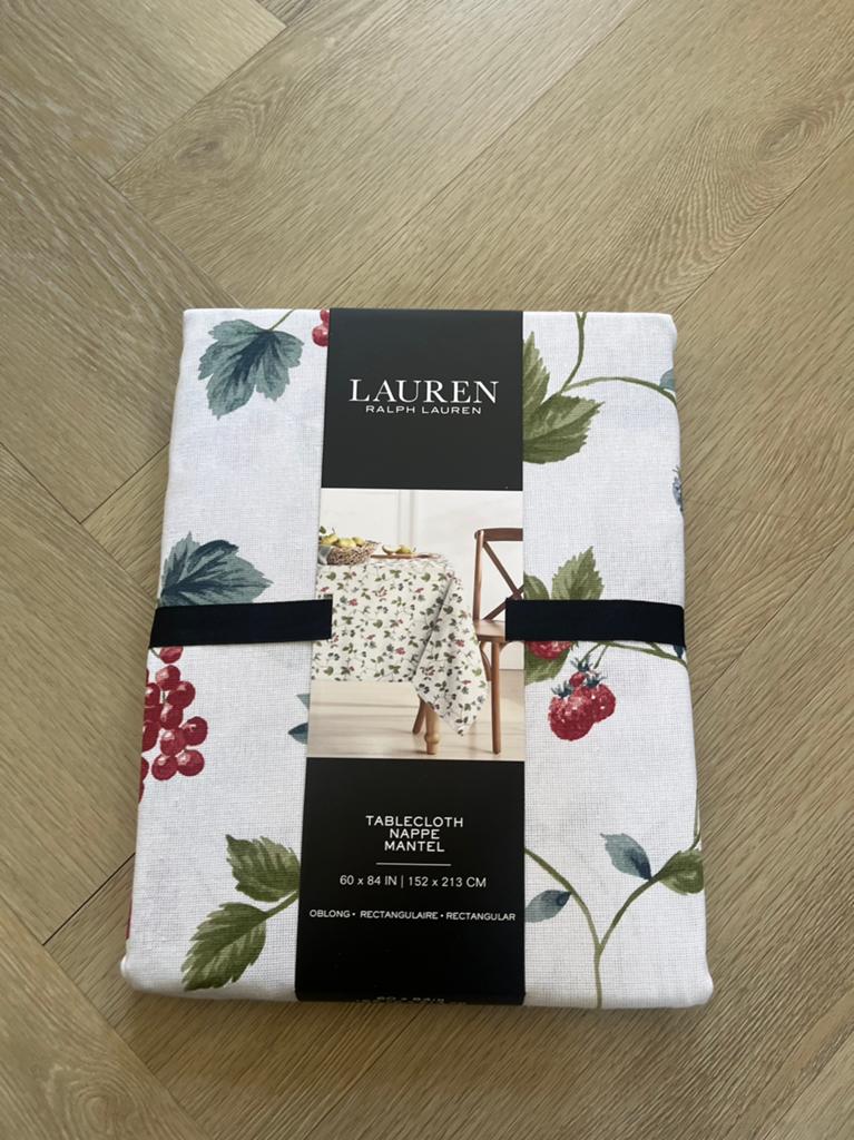 Ralph Lauren tafelkleed maat 152 x 213 cm nieuw origineel, Ophalen of Verzenden, Nieuw, Rechthoek