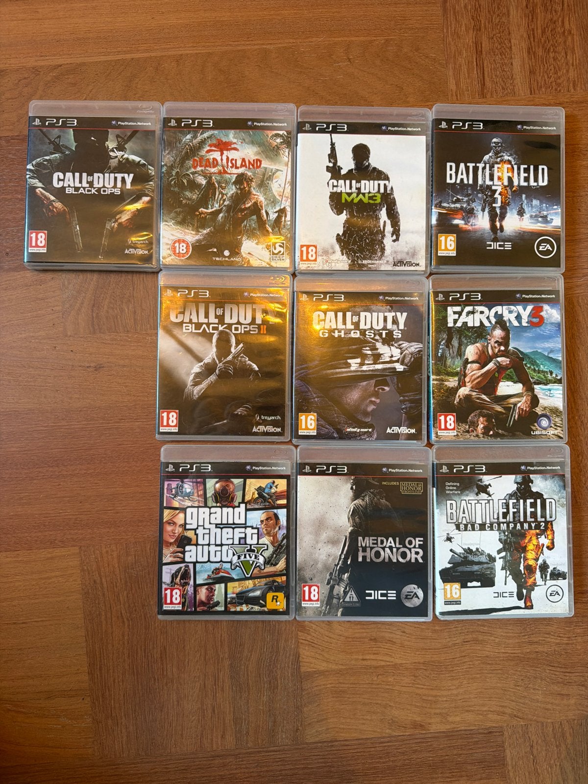 PS3 Games: Call of Duty, Battlefield, GTA V, Dead Island, Online, Gebruikt, Vanaf 18 jaar, Shooter
