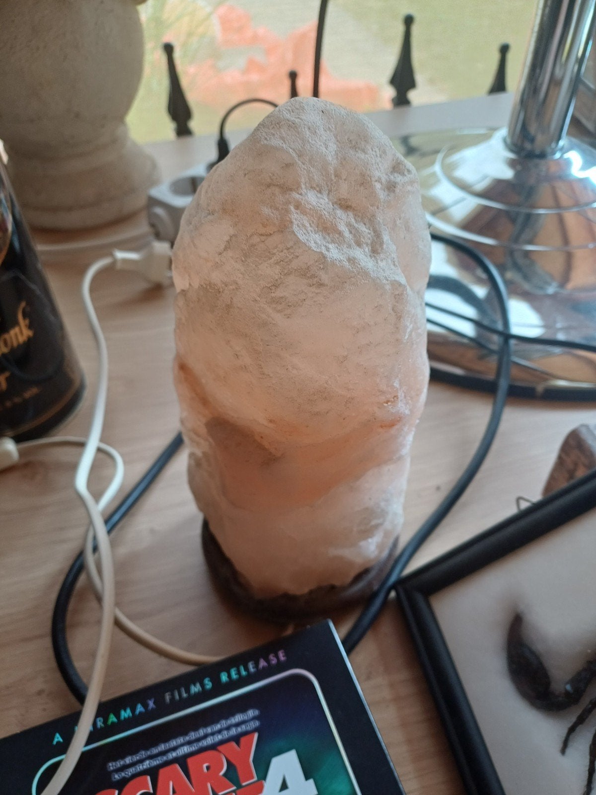 Himalaya zoutlamp, Dieren en Toebehoren, Ophalen of Verzenden, Zo goed als nieuw, Verlichting