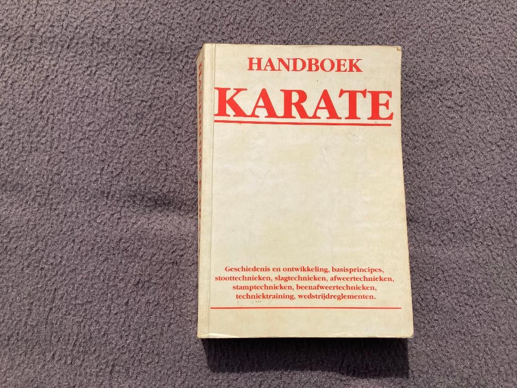 🥋 Handboek Karate, Maat XL, Ophalen of Verzenden, Gebruikt