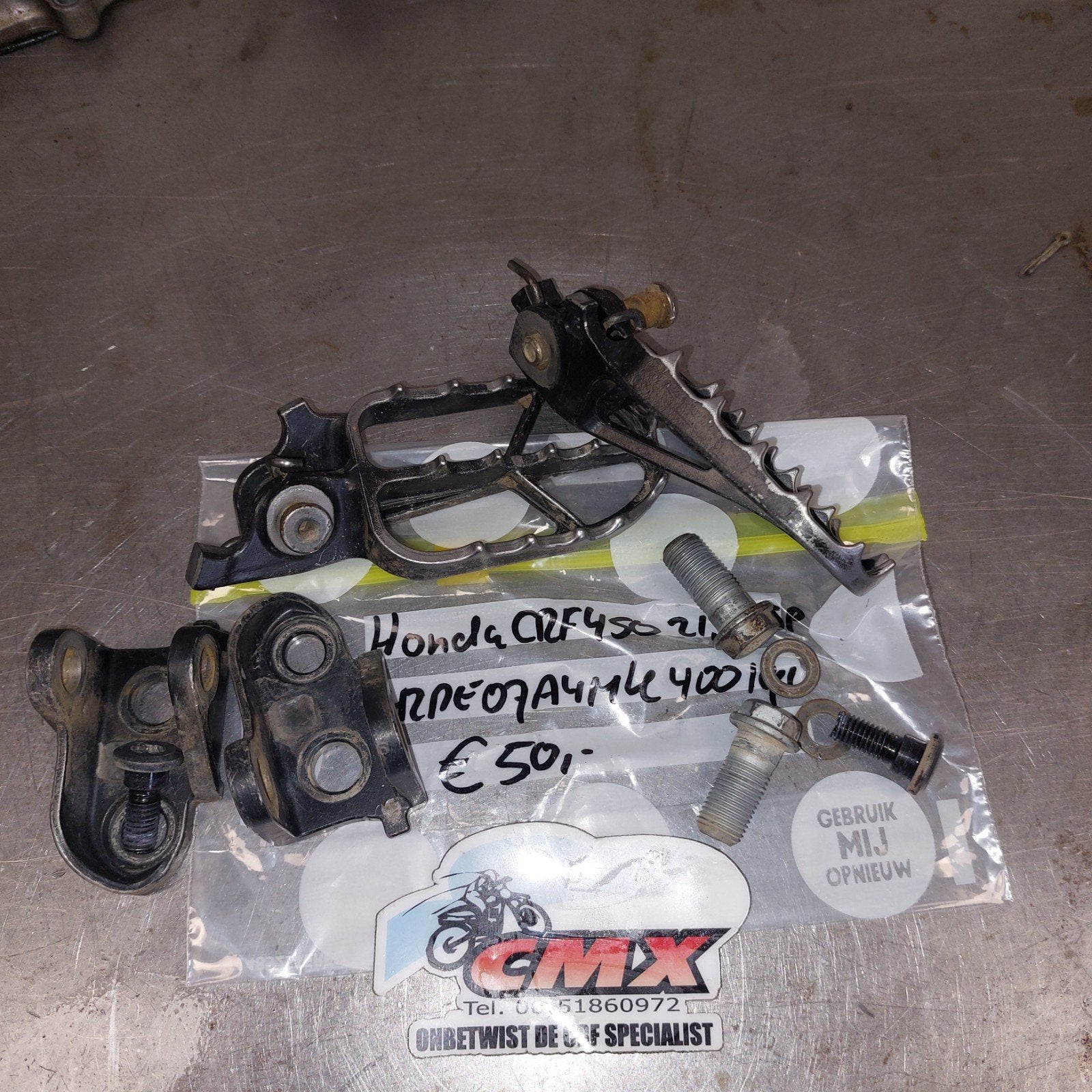 voetsteunen Honda CRF450 (2021), Ophalen of Verzenden, Cmx, Cmx, Cmx