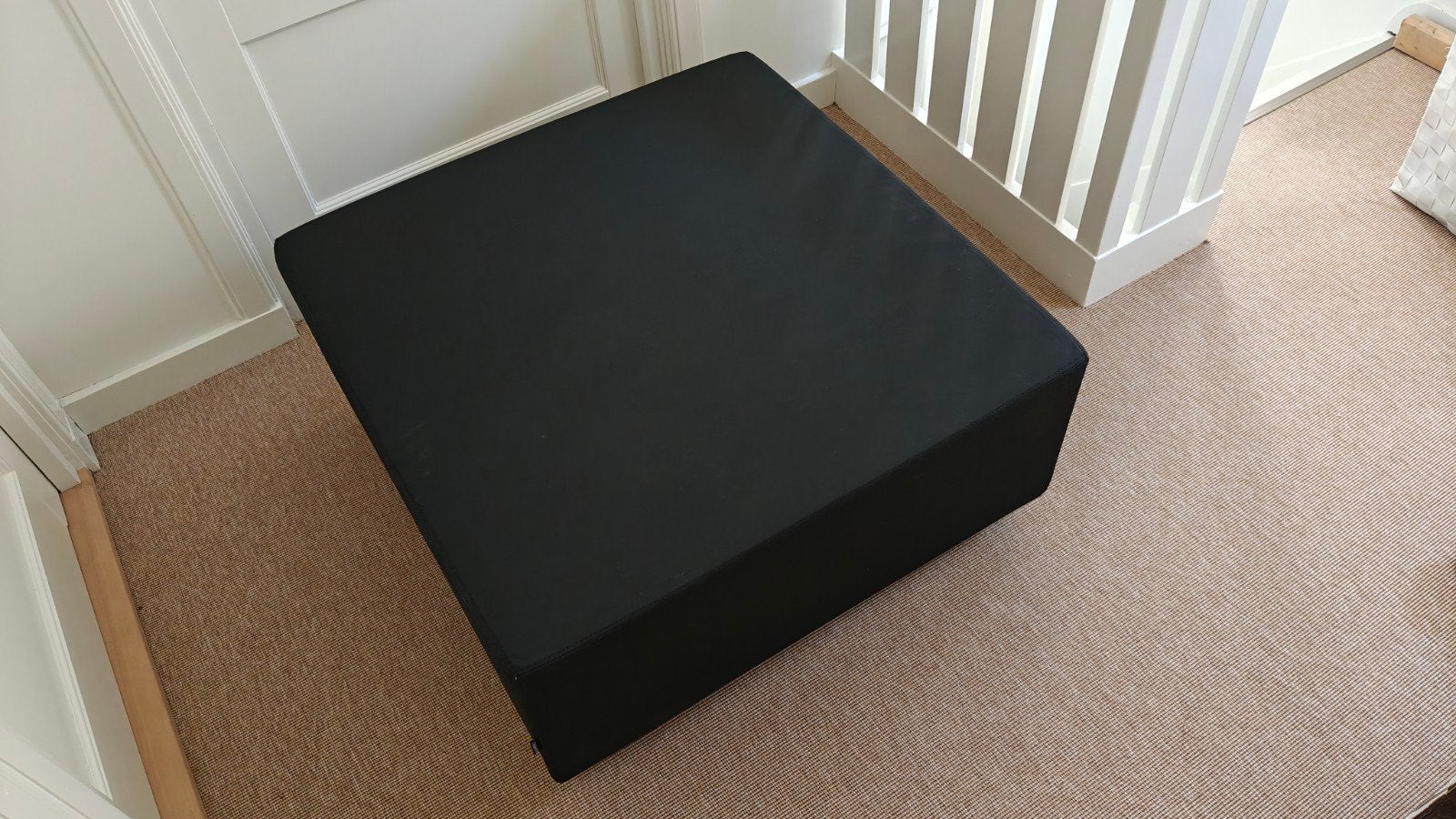 Hocker/Poef/Voetenbank, merk Gelderland, Ophalen, Gebruikt, Vierkant, 75 tot 100 cm