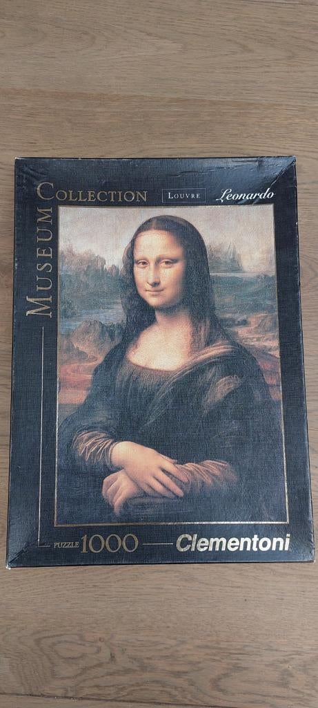 Mona Lisa Legpuzzel 1000 stukjes - Museum Collection, Ophalen of Verzenden, 500 t/m 1500 stukjes, Nieuw, Legpuzzel