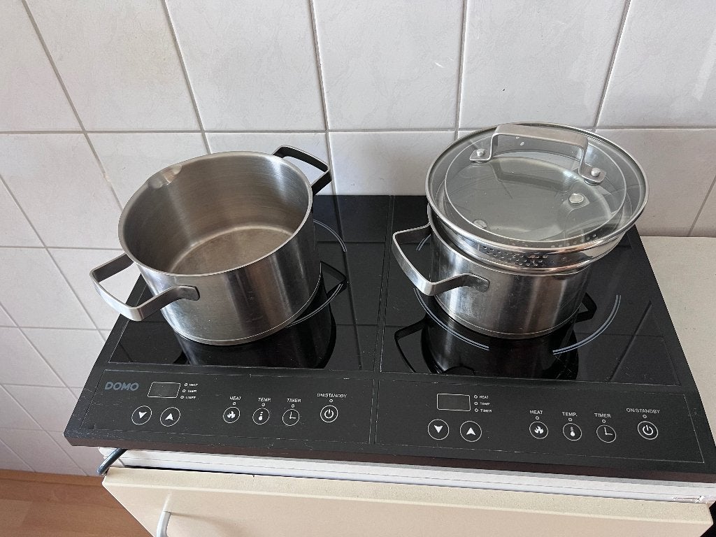 Inductie plaat, Witgoed en Apparatuur, Kookplaten, Ophalen, Refurbished, 3 kookzones of minder, Inductie