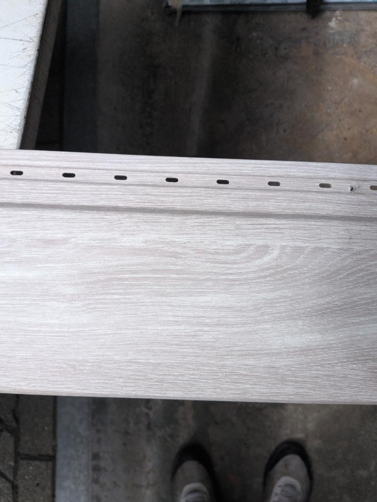 Keralit  190mm w143 mm wit eiken sponningdelen+ profiel, Ophalen, Nieuw