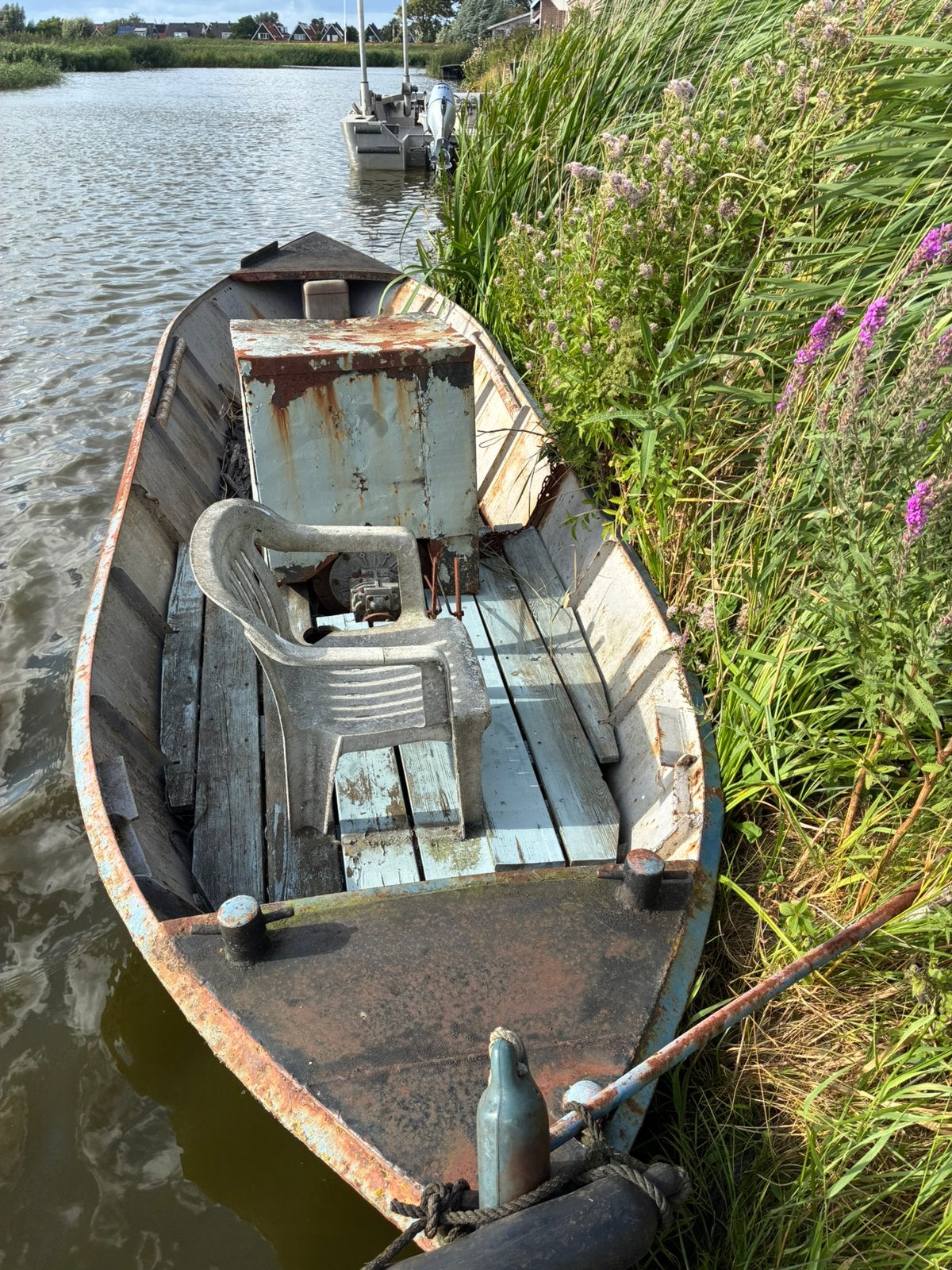 Loop/sloop ijzeren vlet, Ophalen, Gebruikt, IJzer