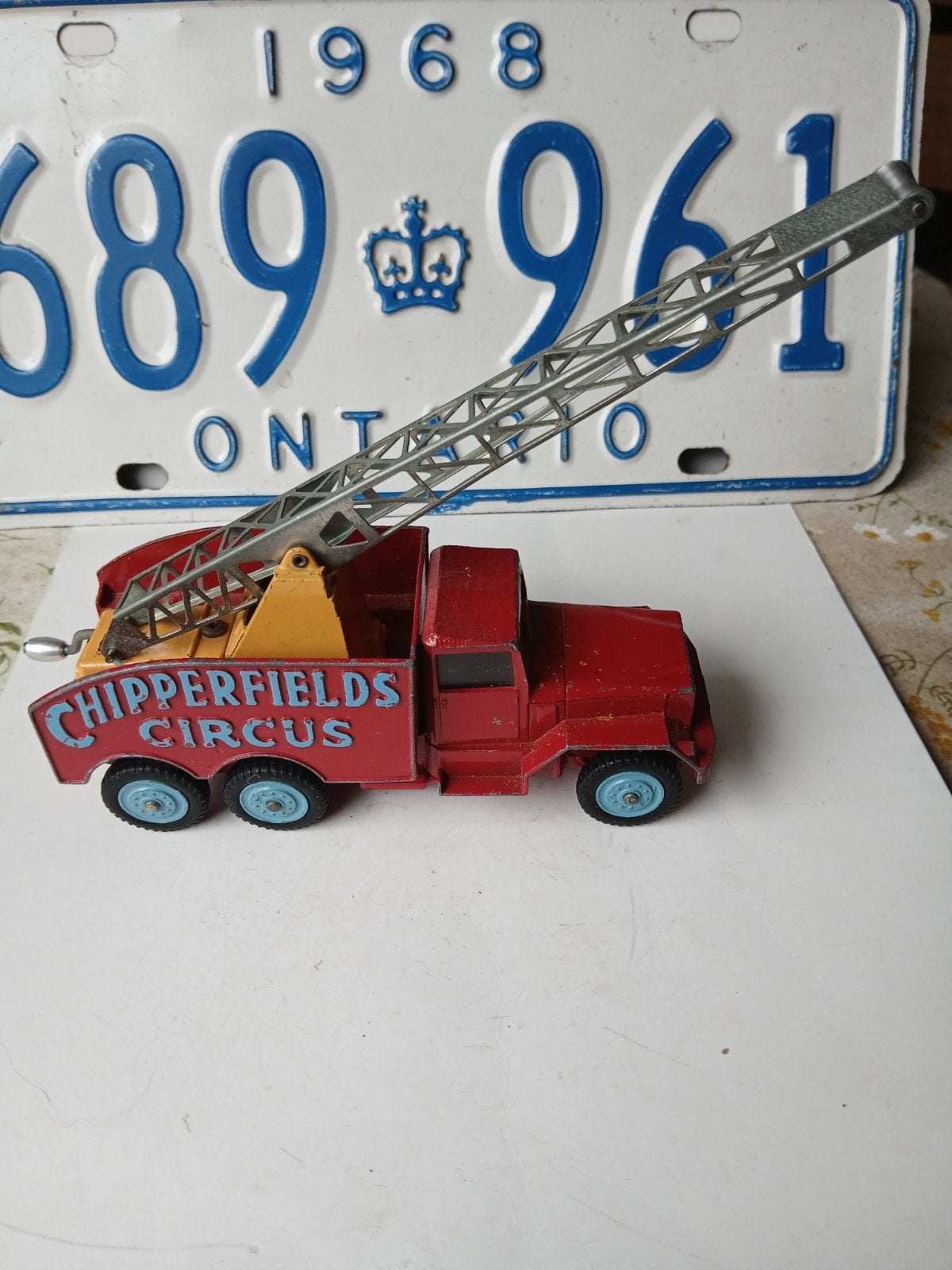 Chipperfield Circus International 6x6 truck. Corgi toys, Hobby en Vrije tijd, Ophalen of Verzenden, Gebruikt, Corgi