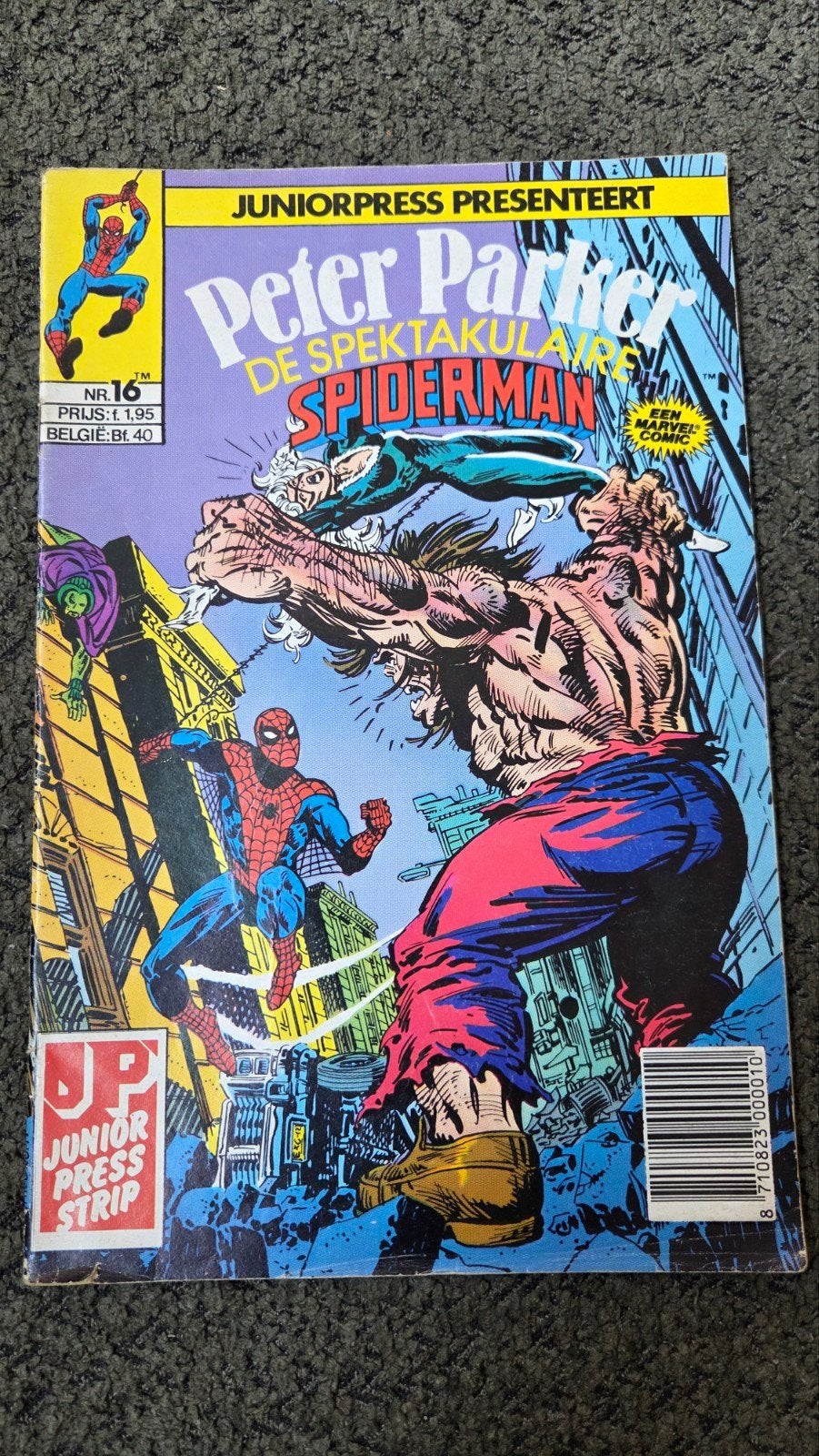 Peter Parker De Spektakulaire Spiderman Nr. 16, Gelezen, Diverse, Eén stripboek, Ophalen of Verzenden