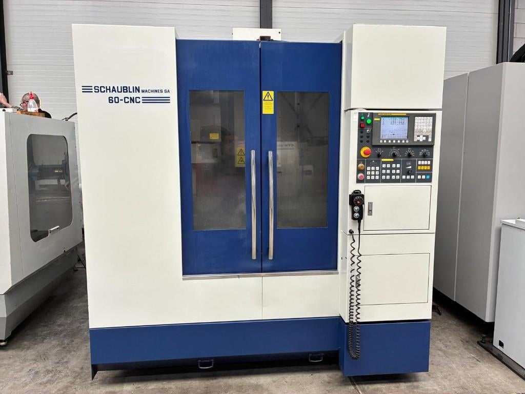 Bewerkingscentrum Schaublin 60-CNC, Doe-het-zelf en Verbouw, Draaibanken, Ophalen of Verzenden, Freesbank, Computergestuurd (Cnc)