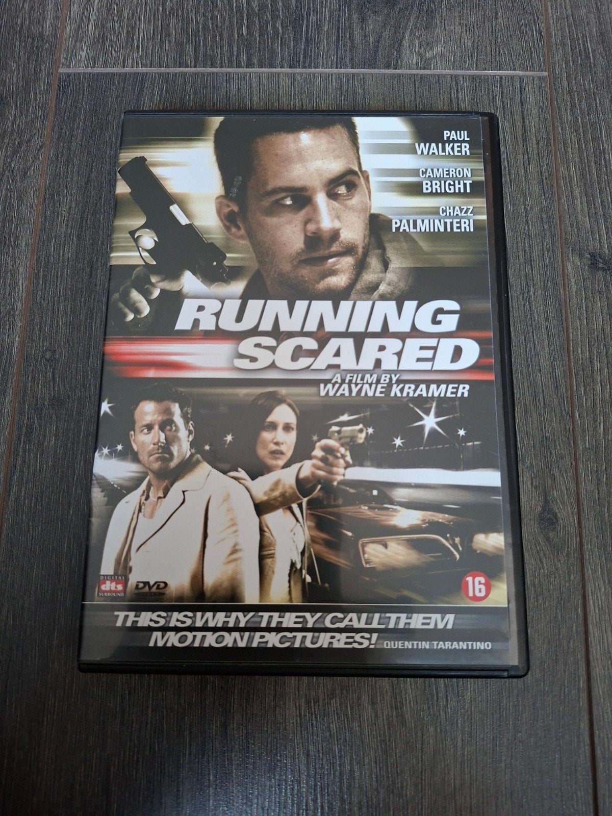 Running Scared (Paul Walker), Cd's en Dvd's, Dvd's | Actie, Zo goed als nieuw, Actiethriller, Breedbeeld, Extra's, Vanaf 16 jaar