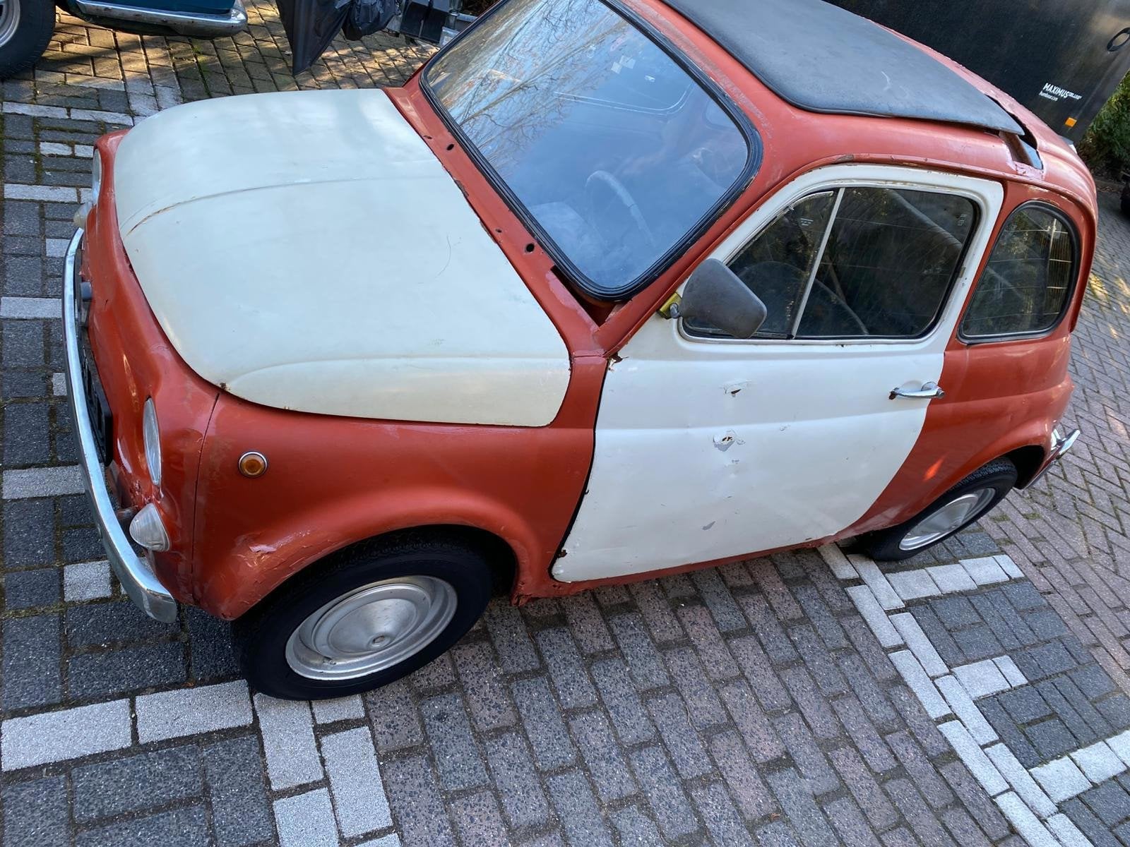Fiat 500 L, Auto's, Oldtimers, Achterwielaandrijving, Origineel Nederlands, Bedrijf, Handgeschakeld