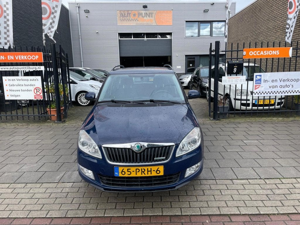 Skoda Fabia Combi 1.2 TDI Greenline 3e Eigenaar! Airco NAP A, Auto's, Skoda, Voorwielaandrijving, Euro 5, 450 kg, 1199 cc