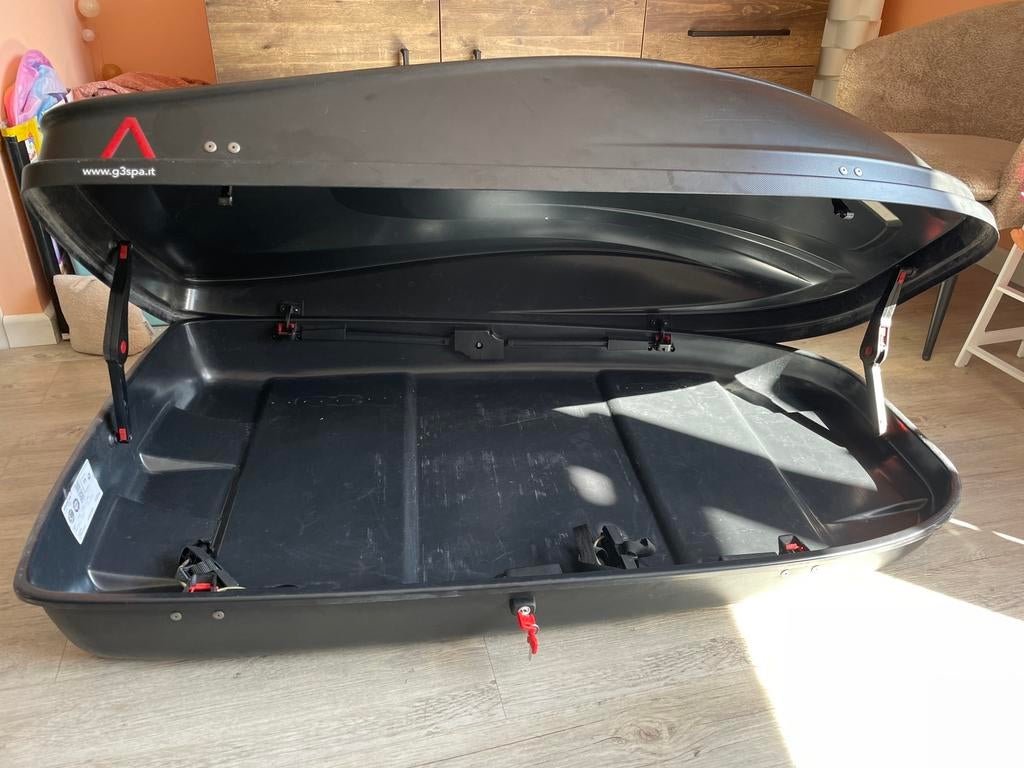 G3 dakkoffer Spark 400 mat zwart metallic, Auto diversen, Ophalen, Gebruikt