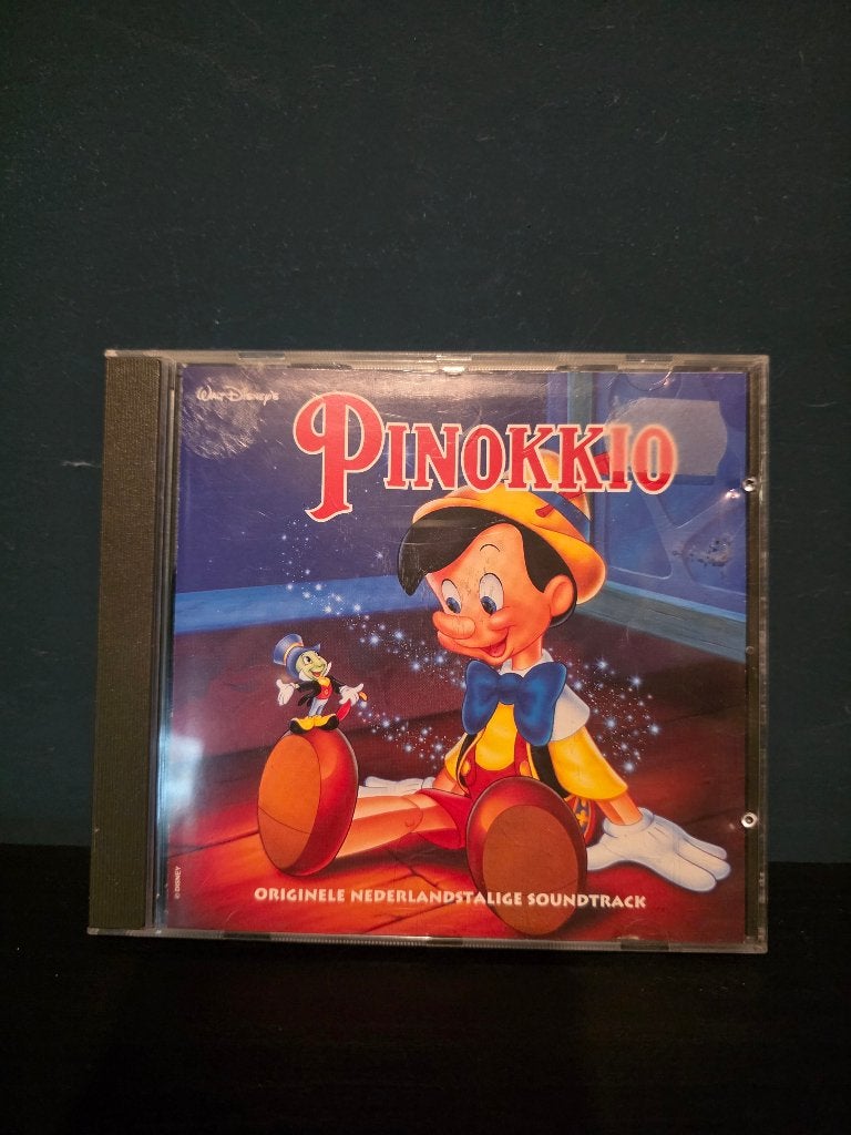 Disney Pinokkio CD 1995 – Nederlandstalige soundtrack, Ophalen of Verzenden, Zo goed als nieuw, Speciale editie
