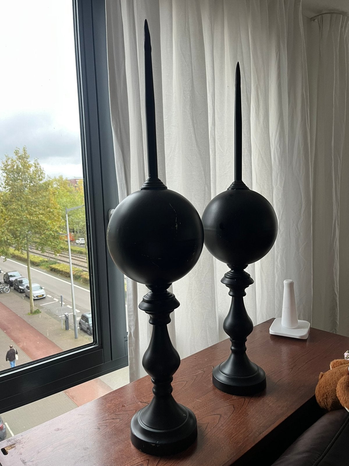 Obelisk decoratie - metaal, Ophalen, Gebruikt, Overige typen, Metaal