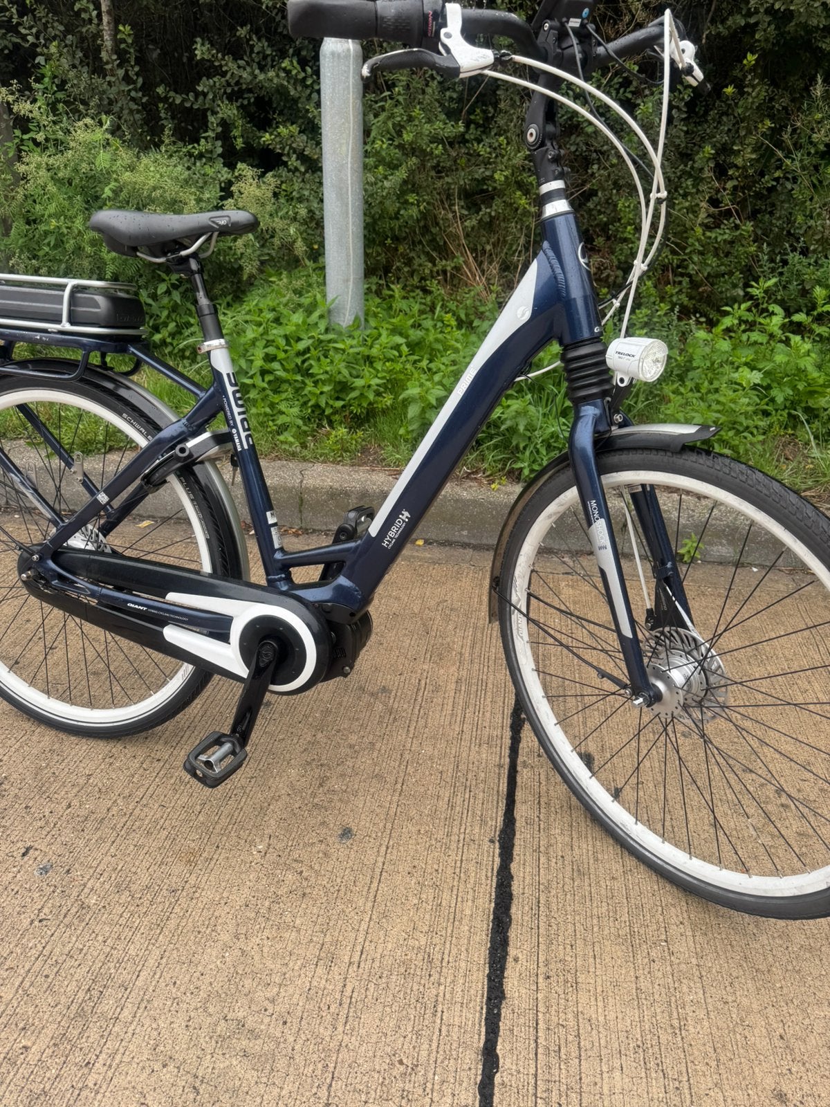 Elektrisch fiets giant prime, Ophalen, Zo goed als nieuw, Overige merken