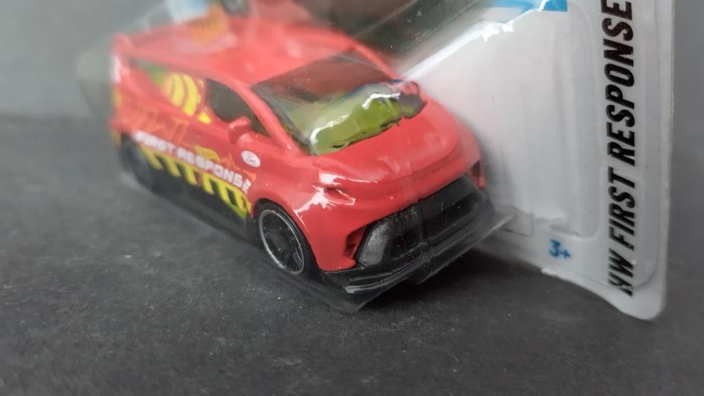 Ford Transit Supervan 1:64 Hotwheels Treasure Hunt Pol, 1186 MJ 1 NL, Auto, Nieuw, Ophalen of Verzenden