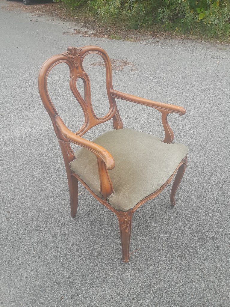 Klassieke stoel Vintage Retro, Ophalen, Gebruikt, Overige kleuren, Klassiek Vintage Retro
