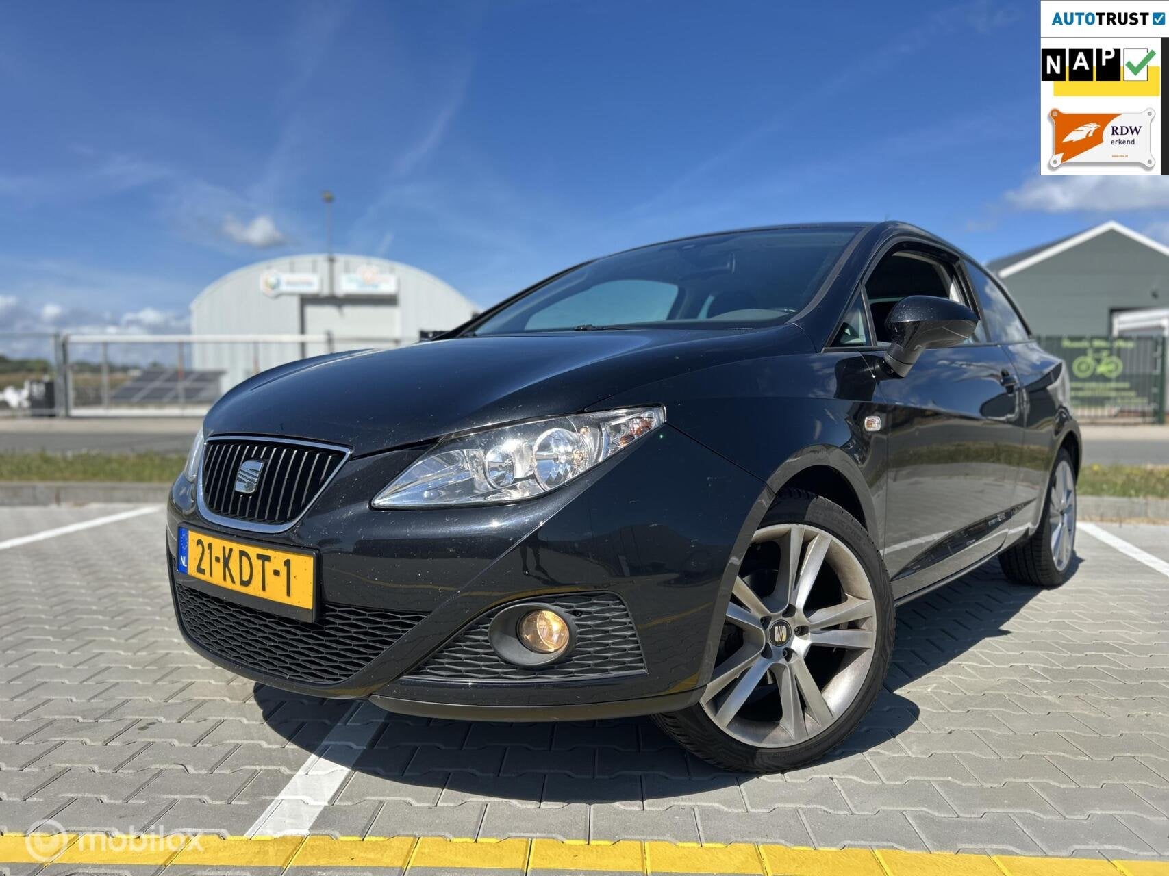Seat Ibiza SC 1.4 Sport|CARPLAY|NAP|CRUISE CONTROL|, Auto's, Seat, Voorwielaandrijving, 86 pk, 40 €/maand, 4 cilinders