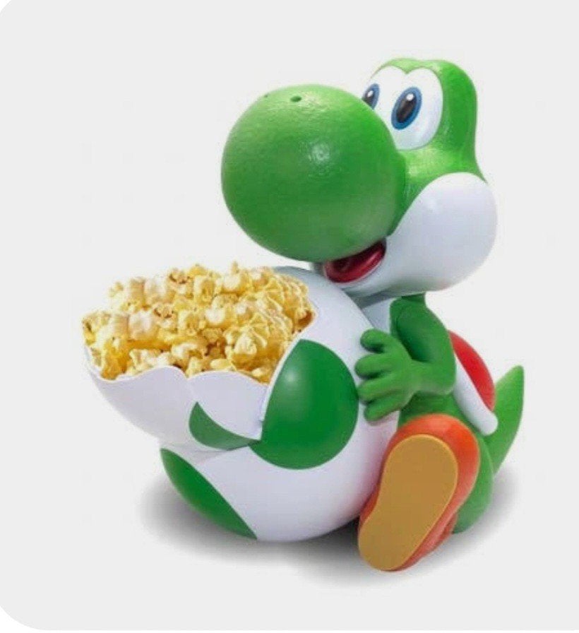 Yoshi Popcorn Emmer - Super Mario Movie Collectible, Verzamelen, Poppetjes en Figuurtjes, Ophalen of Verzenden, Nieuw