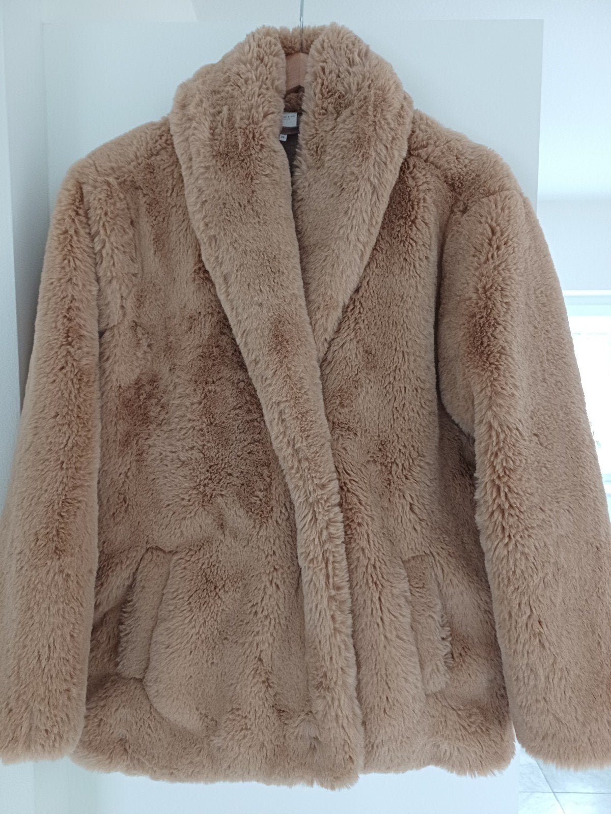 Josephine & Co Amsterdam teddymantel winterjas maat 38, Maat 38/40 (M), Josephine & Co, Beige, Ophalen of Verzenden