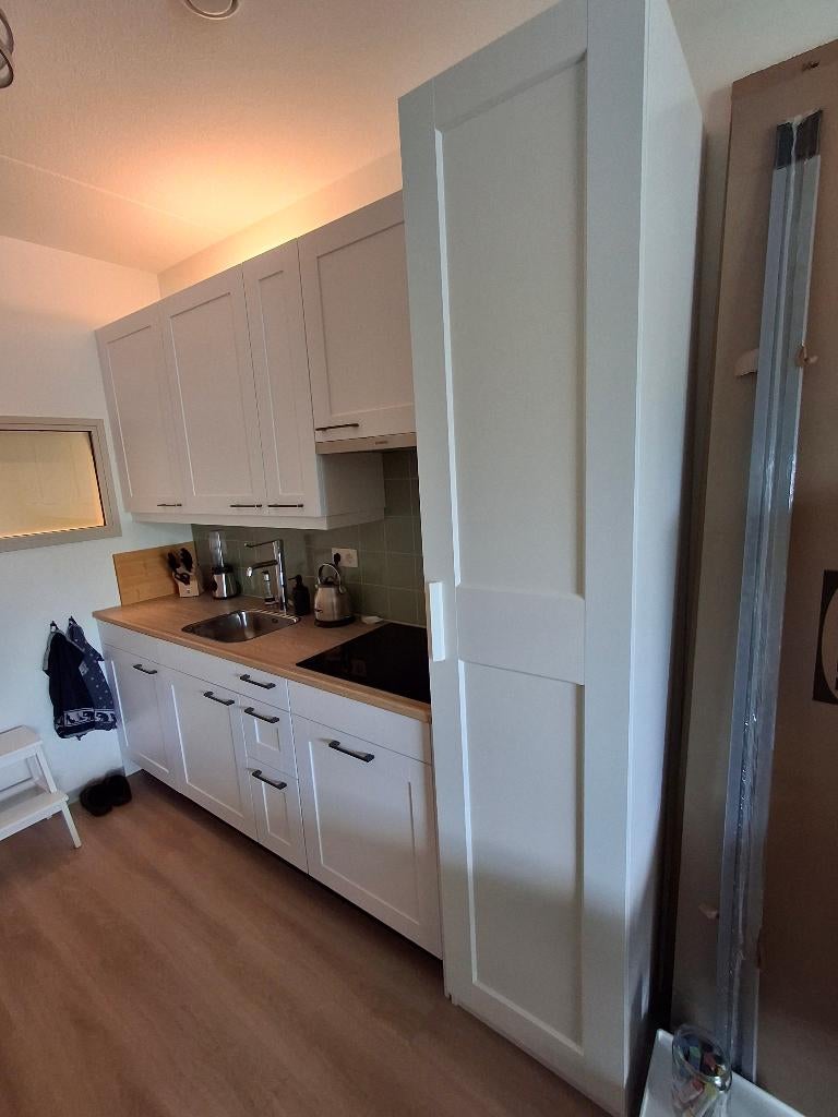 IKEA PAX kast wit, keukenkast, kledingkast, Ophalen, Met deur(en), 200 cm of meer, 50 tot 100 cm