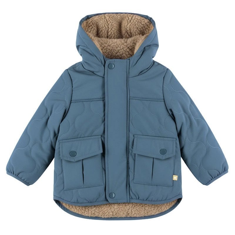 Nieuw Dirkje Jongens Winterjasje met teddy maat 86, Kinderen en Baby's, Dirkje, Nieuw, Ophalen of Verzenden, Jasje