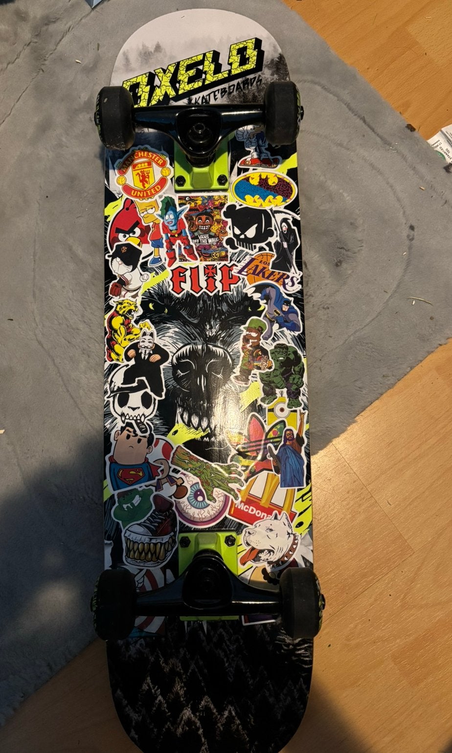 Oxelo skateboard, Ophalen, Zo goed als nieuw