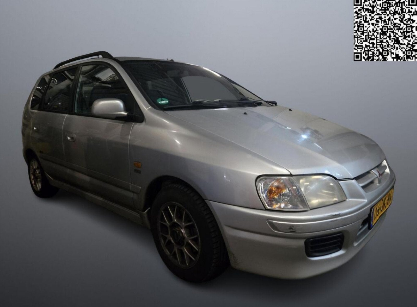 Mitsubishi Space Star 1.8 GLX 2001 Grijs EXPORT EXPORT, Auto's, Mitsubishi, Voorwielaandrijving, 4 cilinders, 1834 cc, 122 pk