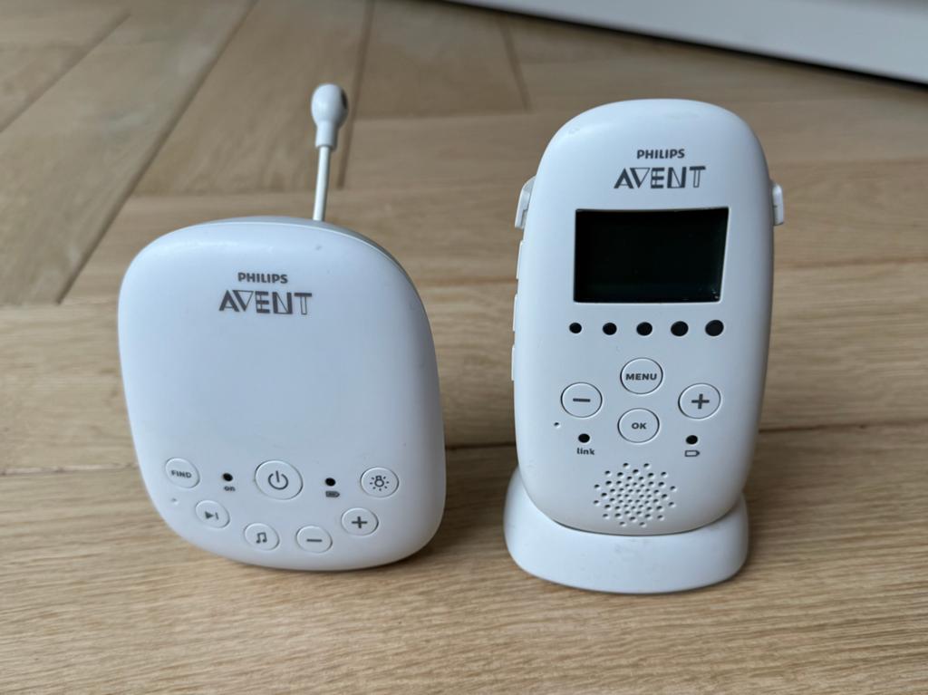 Philips Avent SCD723/26 DECT babyfoon, Kinderen en Baby's, Babyfoons, Ophalen of Verzenden, Zo goed als nieuw, 250 meter of meer
