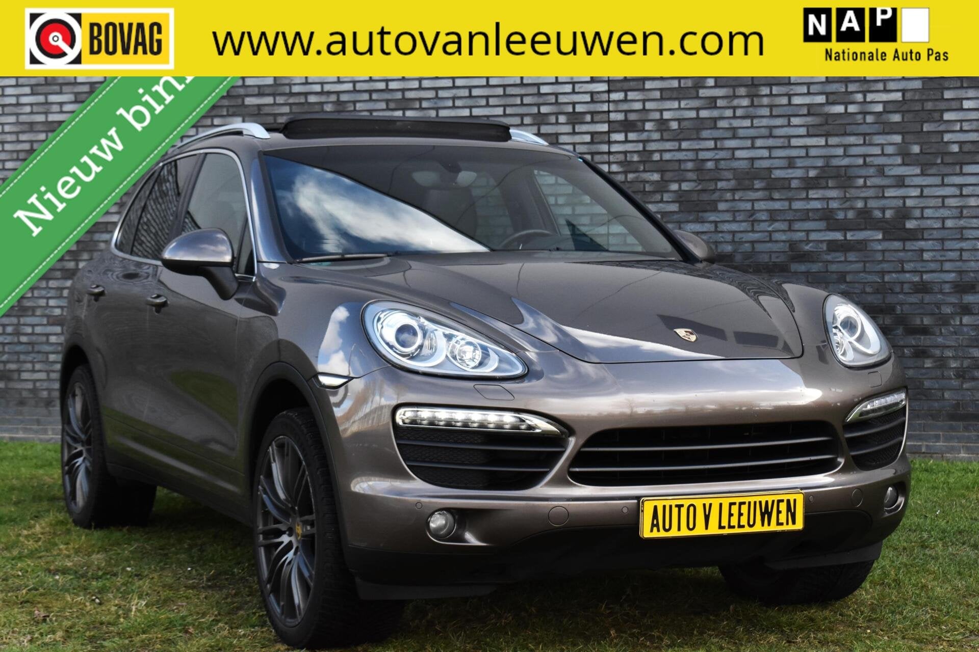 Porsche Cayenne 4.8 V8 S PANODAK/LEDER/XENON/NAVI/STOELVW/ET, Auto's, Automaat, Gebruikt, 8 cilinders, Bluetooth