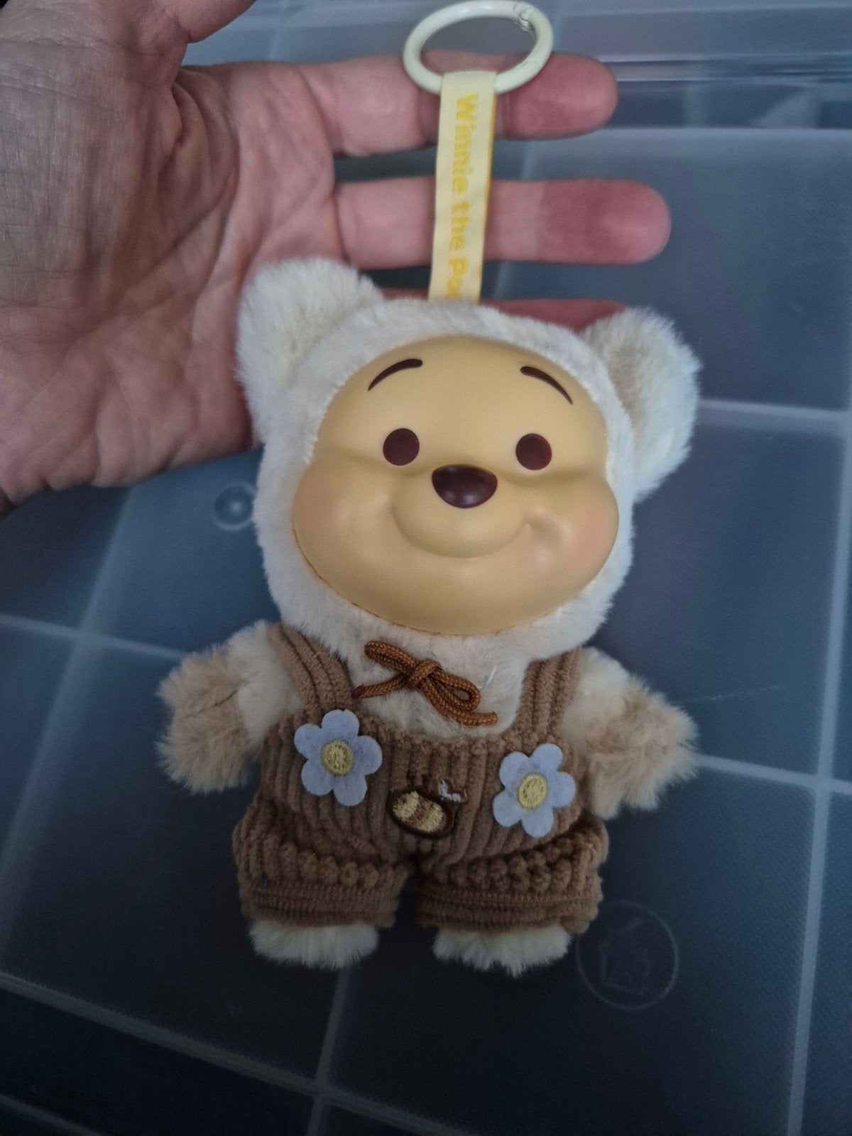 Disney Winnie de Poeh tas sleutel hanger pluche, Verzamelen, Disney, Ophalen of Verzenden, Winnie de Poeh of vrienden, Zo goed als nieuw