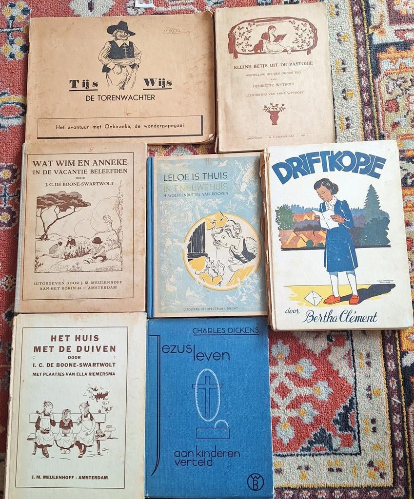 Oude boeken, diverse titels, Ophalen, Gelezen