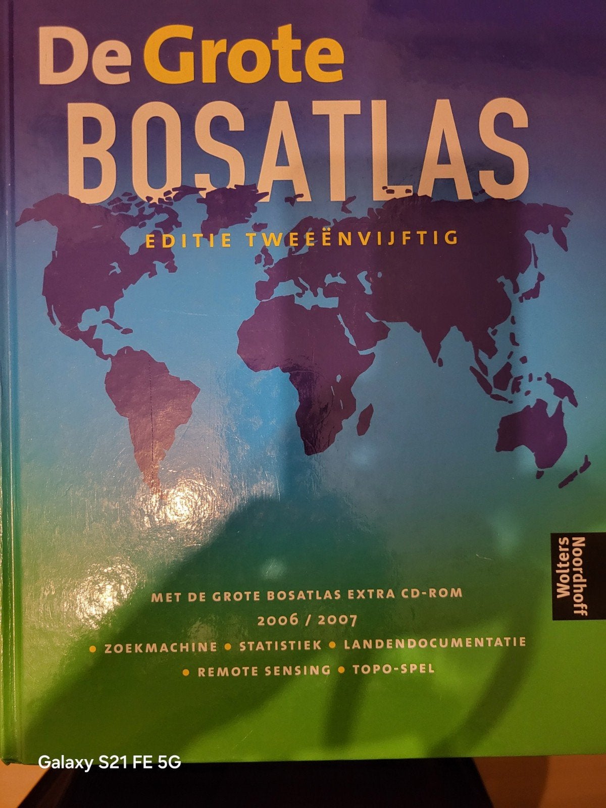 De Grote Bosatlas 52e editie met CD-ROM (2006/2007), Boeken, Bosatlas, 2000 tot heden, Wolters-Noordhoff, Ophalen of Verzenden