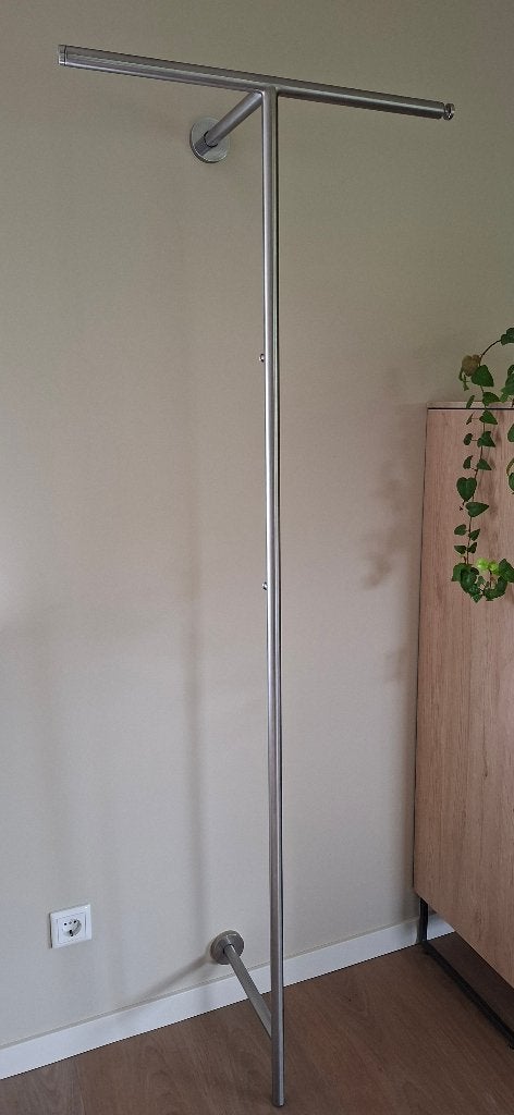 RVS kapstok, Huis en Inrichting, Zo goed als nieuw, Metaal, 150 tot 200 cm, Ophalen
