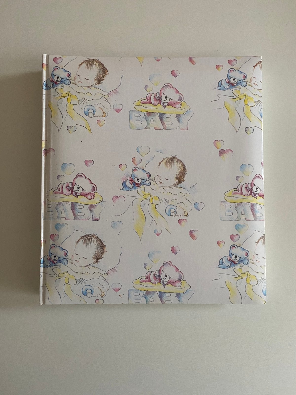 Fotoalbum baby ongebruikt, Ophalen, Henzo, Wit, Gebonden