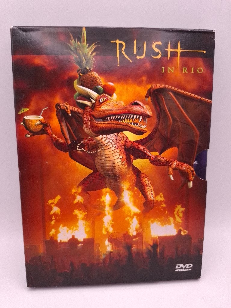 rush - in rio dvd, Inclusief boekje, Gebruikt, Alle leeftijden, Ophalen of Verzenden