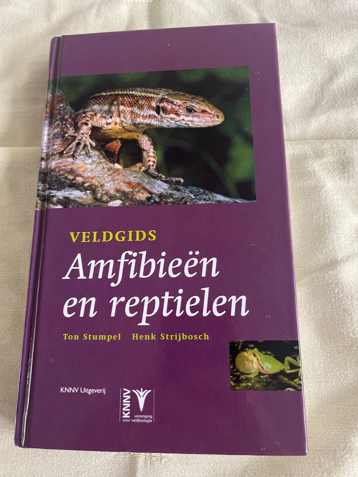 Veldgids Amfibieën en Reptielen - Ton Stumpe, Henk Strijbosc, Ophalen, Zo goed als nieuw, Natuur algemeen