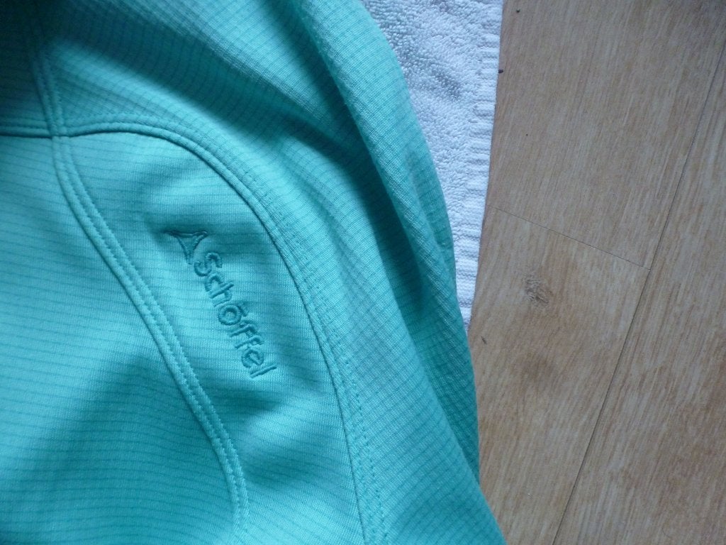 ** SPORTIEF turquoise Schöffel  vest 42 -GRATIS zend **, Verzenden, Zo goed als nieuw, Maat 42/44 (L), Overige kleuren