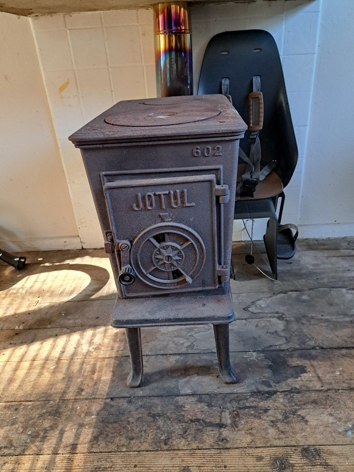 Jøtul houtkachel - Klassiek model 602, Ophalen, Gebruikt, Houtkachel, Vrijstaand