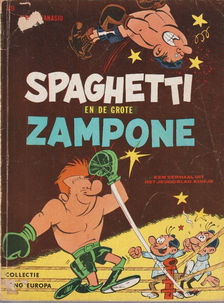Spaghetti 3 stuks, Meerdere stripboeken, Ophalen of Verzenden, Gelezen