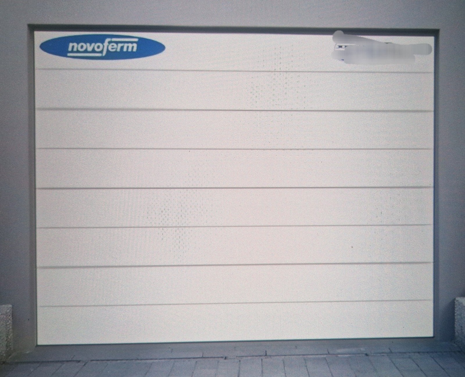 Novoferm Novoport II V5.1 Garagedeur - Wit, Ophalen, Gebruikt, 120 cm of meer, Garagedeur