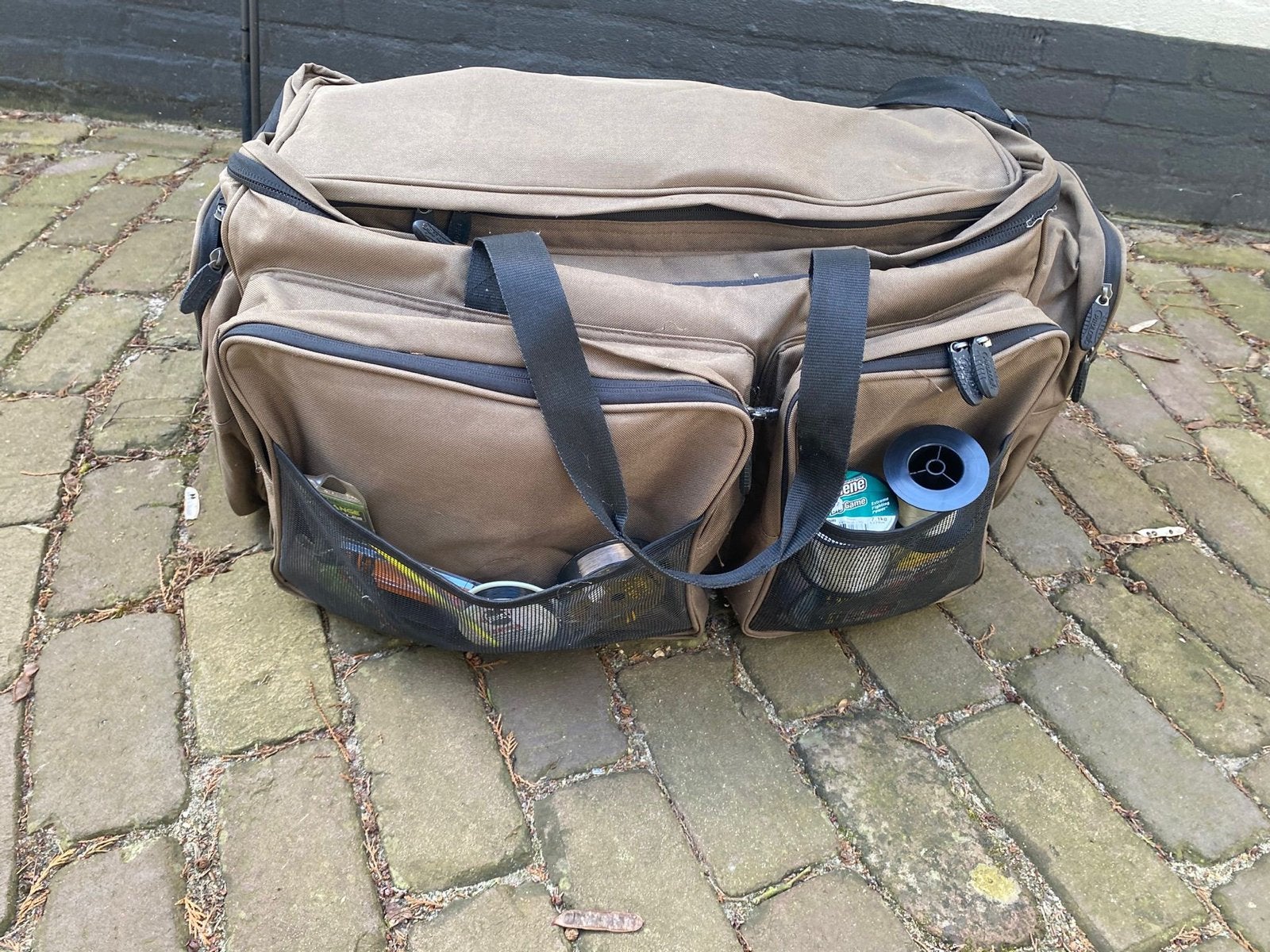 Complete visuitrusting: tassen, kleding, tafel en meer, Ophalen of Verzenden, Gebruikt