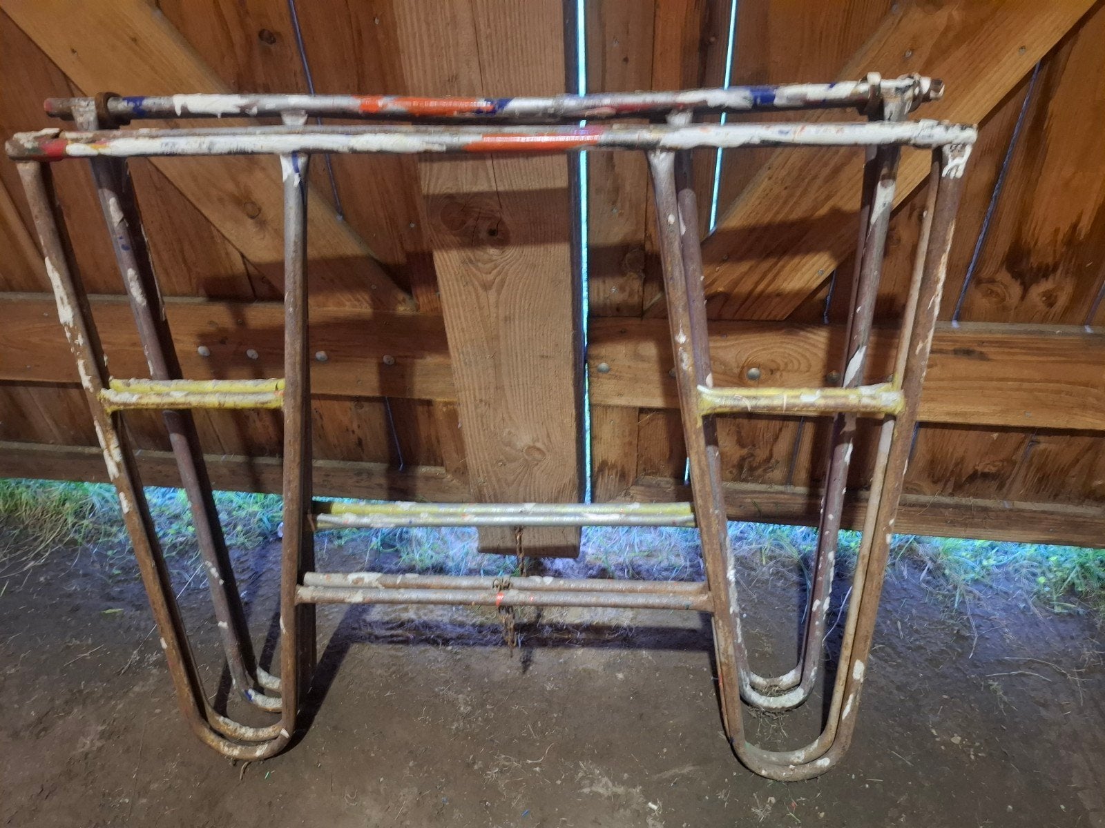 2 steigerbokken cq schragen, Ophalen, Overige typen, Minder dan 2 meter