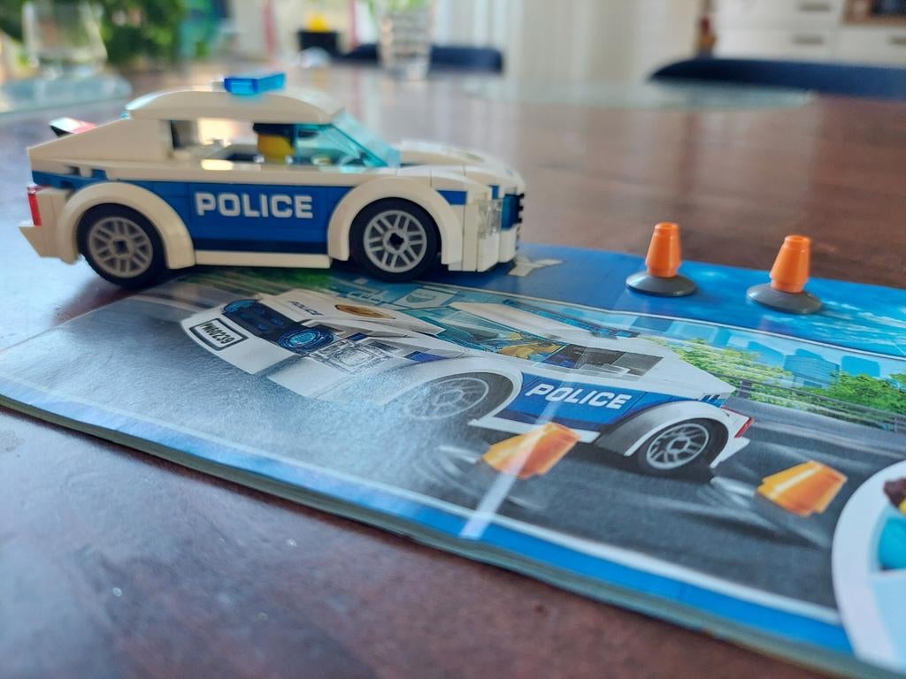 Lego City politie auto, Ophalen of Verzenden, Zo goed als nieuw