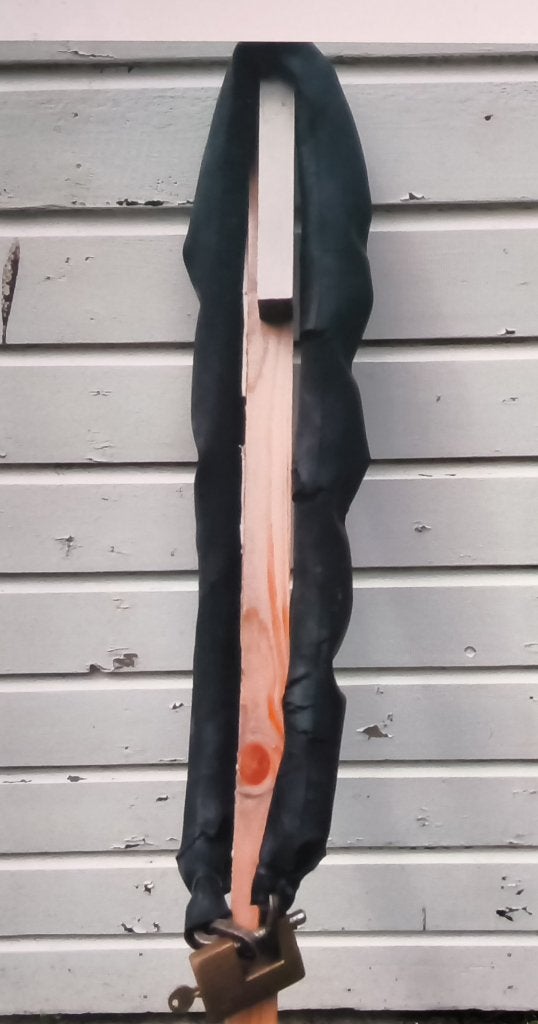 Te koop kettingslot voor motor 140 cm, Fietsen en Brommers, Fietsaccessoires | Fietssloten, Ophalen, Kettingslot