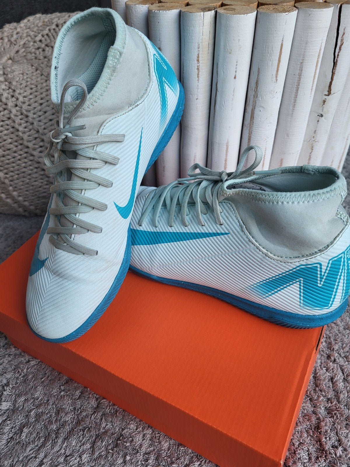 Zaalvoetbalschoenen Nike, Gebruikt, Maat XS of kleiner, Schoenen, Ophalen of Verzenden