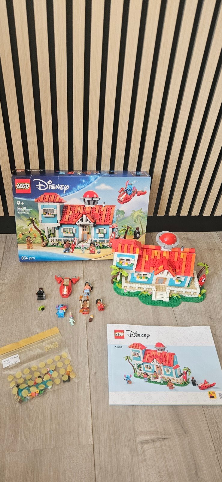 Lego Lilo and Stitch strandhuis, 43268, Ophalen, Lego, Zo goed als nieuw, Disney
